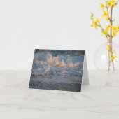 波Nantucketをはねかけること カード (黄色い花)