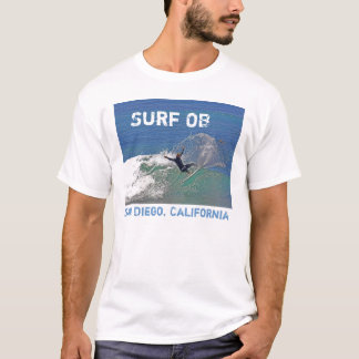波OB -サンディエゴ、カリフォルニア Tシャツ