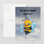 泣かせてごめんなさい！葉書 ポストカード (正面/裏面)