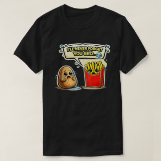 泣かないでブロポテトアート Tシャツ