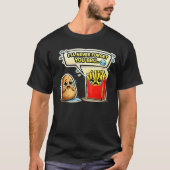 泣かないでブロポテトアート Tシャツ (正面)