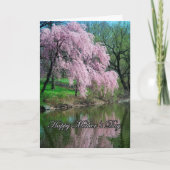 泣きさくらんぼツリーマザーズデイカード カード (正面)