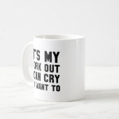 泣きたい仕事もしだ コーヒーマグカップ (正面左)