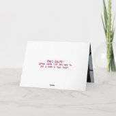 泣きながら謝るカード サンキューカード (裏面)