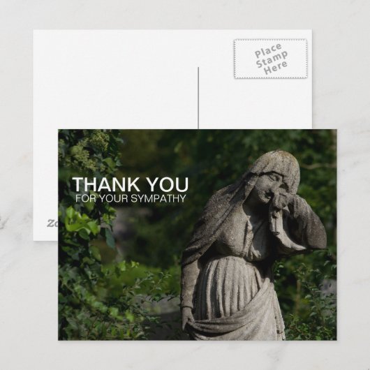 泣きながら ポストカード (正面/裏面)