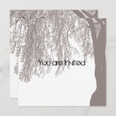 泣きの楡のベイビーシャワー 招待状 (正面/裏面)