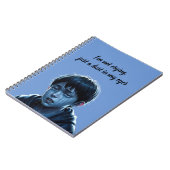 泣きノートを持つ少年 ノートブック (左側)