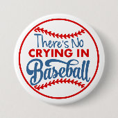 泣き叫びなしラウンドボタン 缶バッジ (正面)