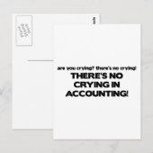 泣き叫びなし会計 ポストカード (正面/裏面)