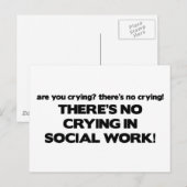 泣き叫びなし ポストカード (正面/裏面)