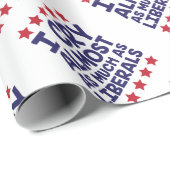 泣き叫びの自由主義者 ラッピングペーパー (ロールコーナー)