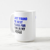 泣き叫びをMy Cubicle おもしろい Office Mugに保存 コーヒーマグカップ (正面左)