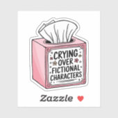 泣き叫びオーバーフィクションキャラクタービニール シール (シート)