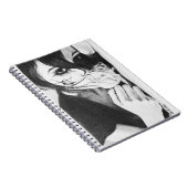 泣き叫びガールバラシュールスケッチアート ノートブック (右側)