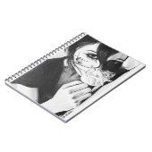 泣き叫びガールバラシュールスケッチアート ノートブック (左側)