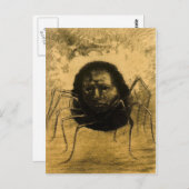 泣き叫びクモ ポストカード (正面/裏面)