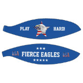 泣き叫びハゲ・イーグル、アメリカ国旗、スター バスケットボール (パネル)