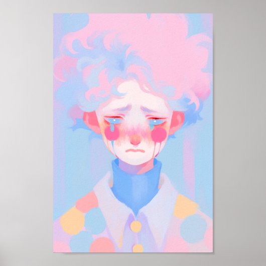 泣き叫びピエロ ポスター (正面)