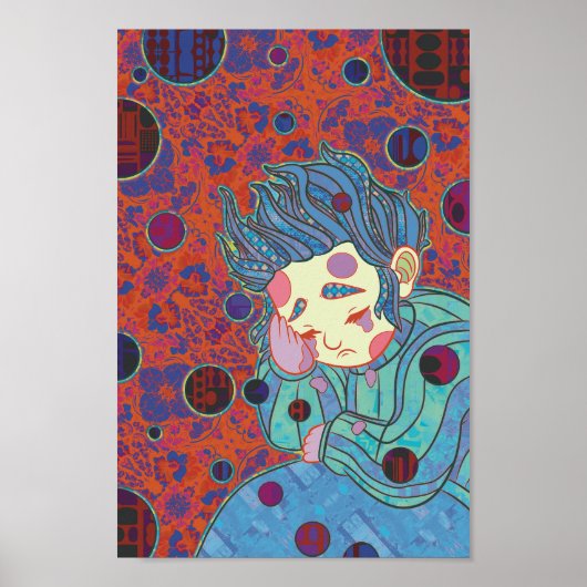 泣き叫びピエロ ポスター (正面)