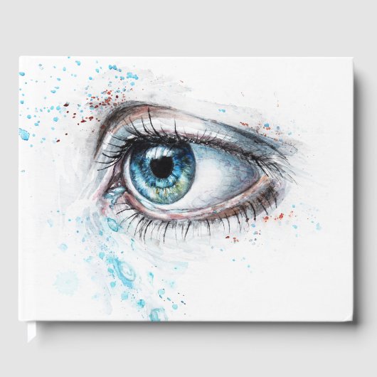 泣き叫びブルーアイ(悲しみ、悔やみや弔慰、うつ病) ゲストブック (正面)