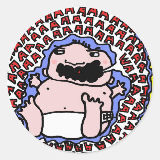 泣き叫びベビー ラウンドシール