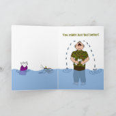 泣き叫びマンガおもしろいーの同情カード カード (内部)