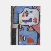 泣き叫び喜びの涙 フリースブランケット (正面)