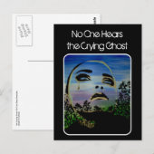 「泣き叫び幽霊」はがき ポストカード (正面/裏面)