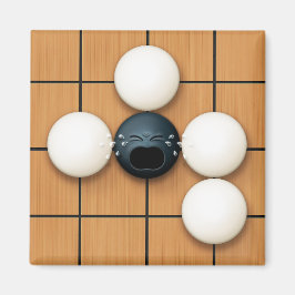 泣き叫び御石inあたりおもしろいいご マグネット