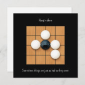 泣き叫び御石inあたりブラックカスタムメモカード (正面/裏面)