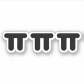 泣き叫び涙ㅠㅠㅠ韓国の絵文字 シール (正面)