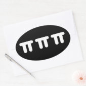 泣き叫び涙ㅠㅠㅠ韓国の絵文字 楕円形シール (封筒)