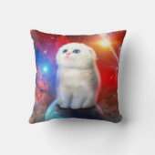 泣き叫び猫の宇宙 クッション (裏面)