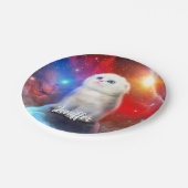 泣き叫び猫の宇宙 ペーパープレート (アングル)