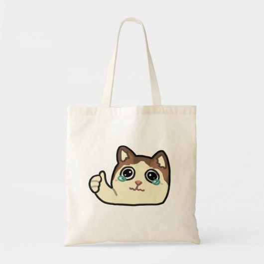 泣き叫び猫 トートバッグ (正面)
