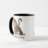 泣き叫び猿 マグカップ (正面左)