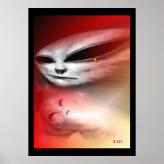 泣き叫び精神 ポスター (正面)