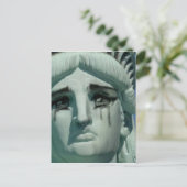 泣き叫び自由の女神 ポストカード (スタンド正面)