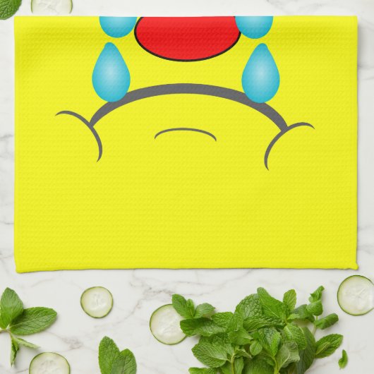 泣き叫び キッチンタオル (折り畳み)