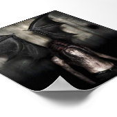 泣き叫び ポスター (角)