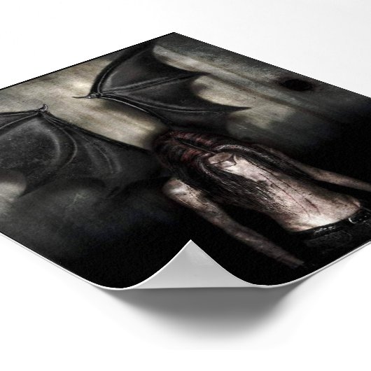 泣き叫び ポスター (角)