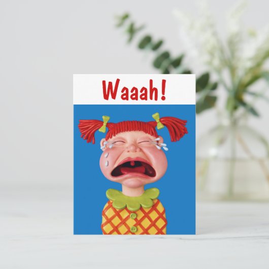 泣き叫び ポストカード (スタンド正面)