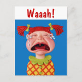 泣き叫び ポストカード (正面)