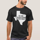 泣き叫ぶ子供たちの音は取り除かれた Tシャツ (正面)