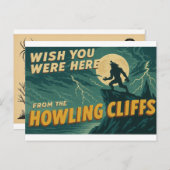 泣き叫ぶ崖から ポストカード (正面/裏面)