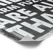 泣き声なし ポスター (角)