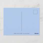 泣き崩れる守護天使、墓地での哀悼の意を表す ポストカード (裏面)