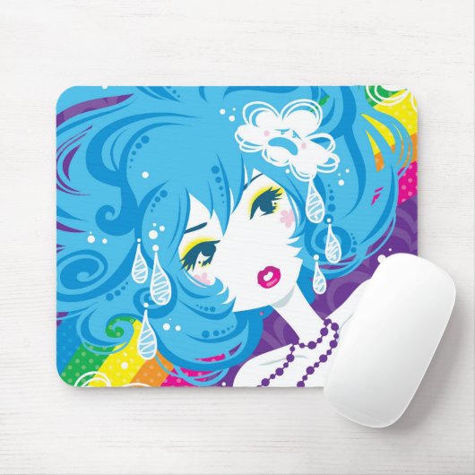 泣き虫 マウスパッド (マウス)