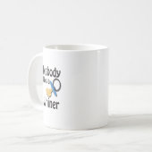 泣き言を言う人 コーヒーマグカップ (正面左)