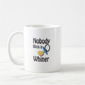 泣き言を言う人 コーヒーマグカップ (左)